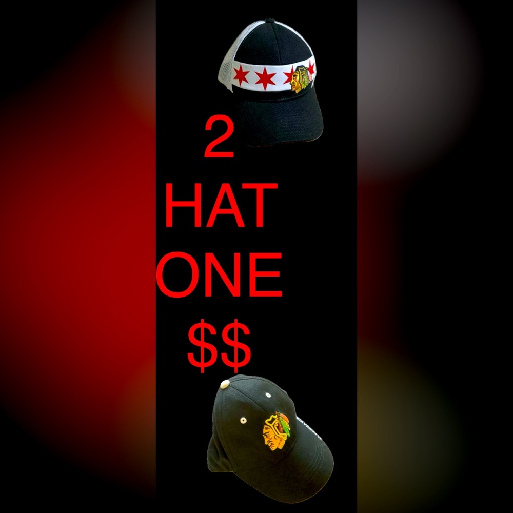 2 FOR 1 BLACKHAWK HATS, ONE GREAT PRICE

SNAPBACKS